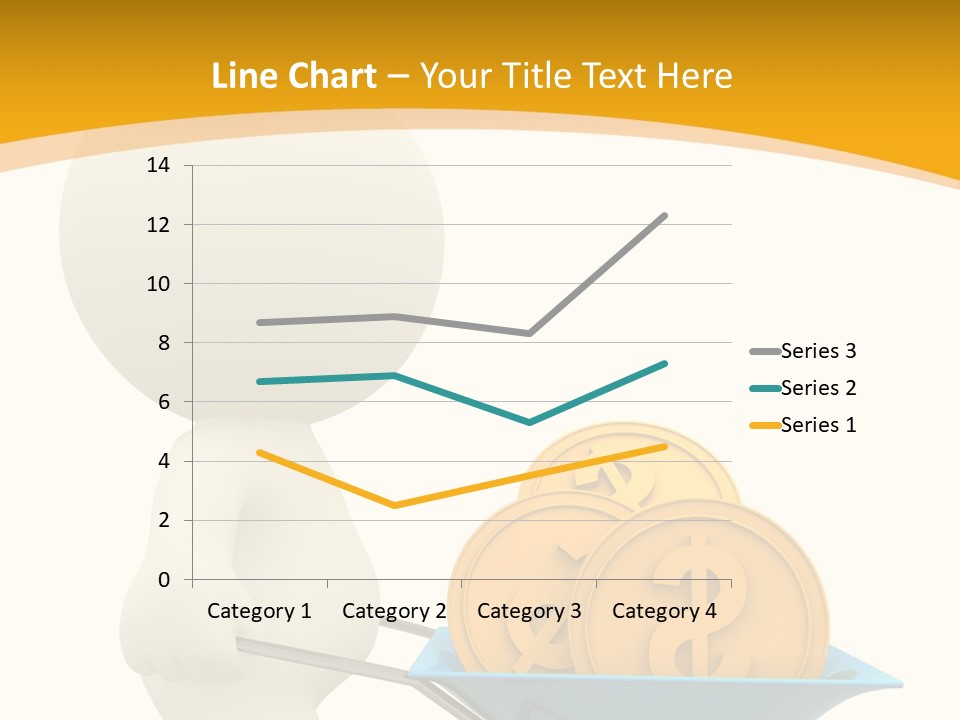 Abstract Money Investment PowerPoint Template