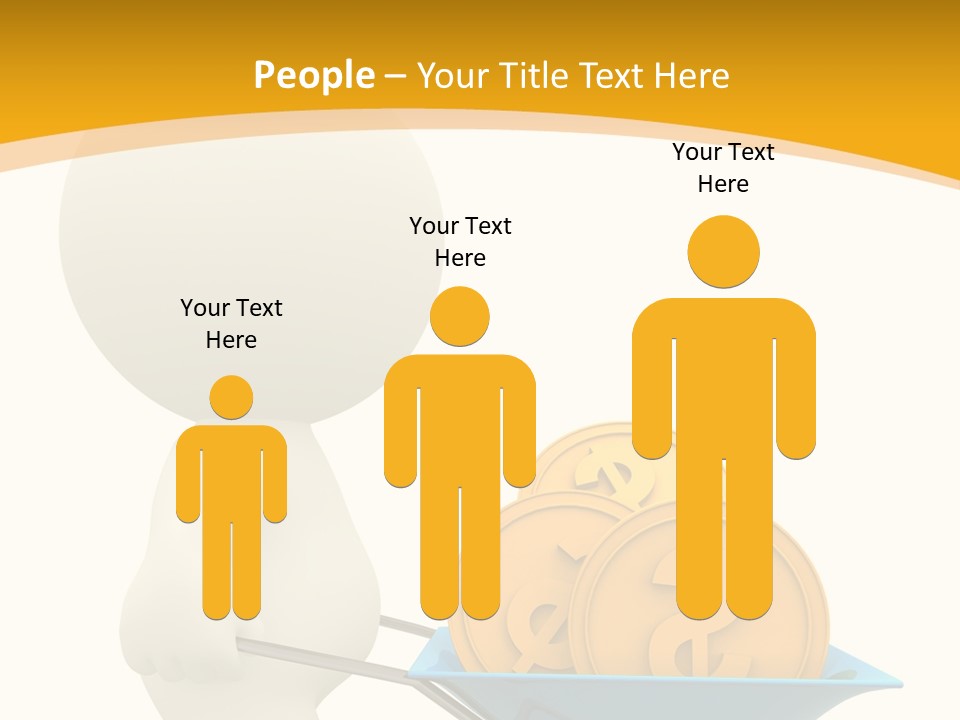 Abstract Money Investment PowerPoint Template