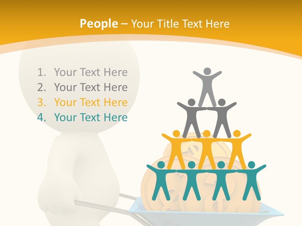 Abstract Money Investment PowerPoint Template
