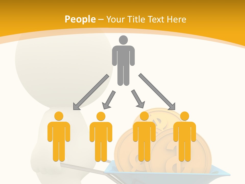 Abstract Money Investment PowerPoint Template