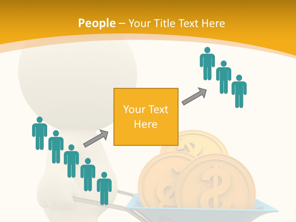 Abstract Money Investment PowerPoint Template