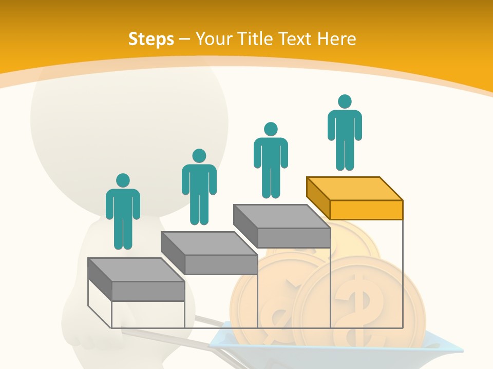 Abstract Money Investment PowerPoint Template