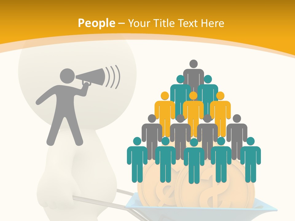 Abstract Money Investment PowerPoint Template