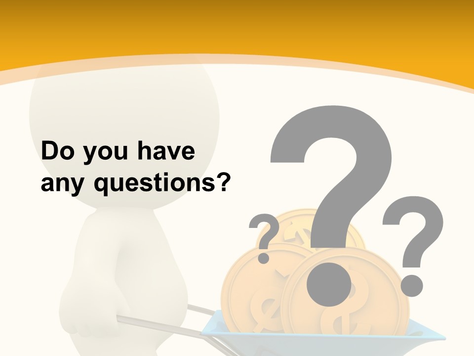 Abstract Money Investment PowerPoint Template