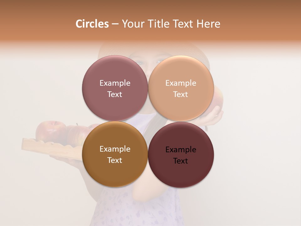 Fruit Person Dieting PowerPoint Template