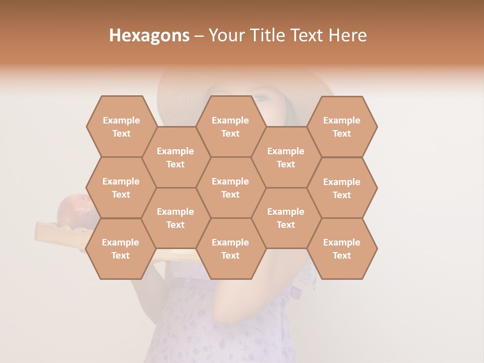 Fruit Person Dieting PowerPoint Template