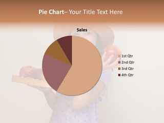 Fruit Person Dieting PowerPoint Template