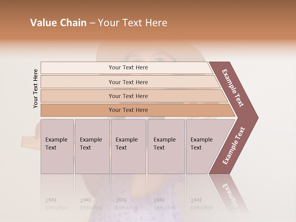 Fruit Person Dieting PowerPoint Template