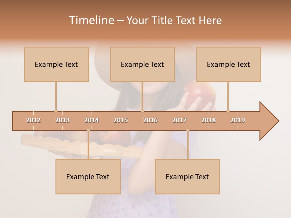 Fruit Person Dieting PowerPoint Template