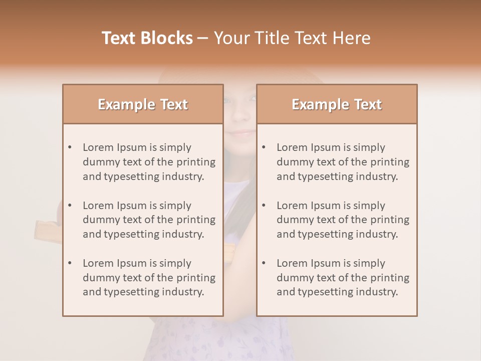 Fruit Person Dieting PowerPoint Template