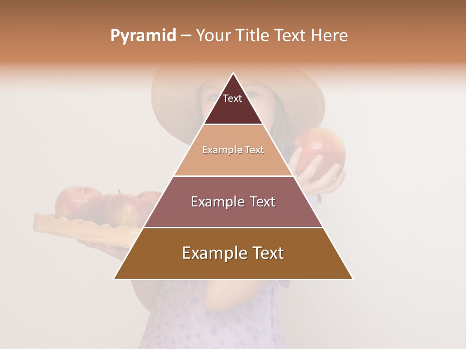 Fruit Person Dieting PowerPoint Template