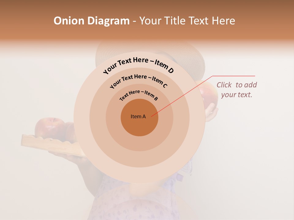 Fruit Person Dieting PowerPoint Template