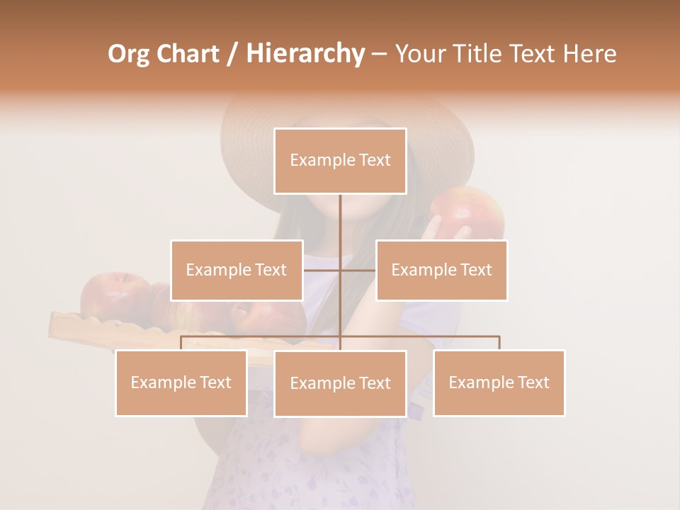 Fruit Person Dieting PowerPoint Template