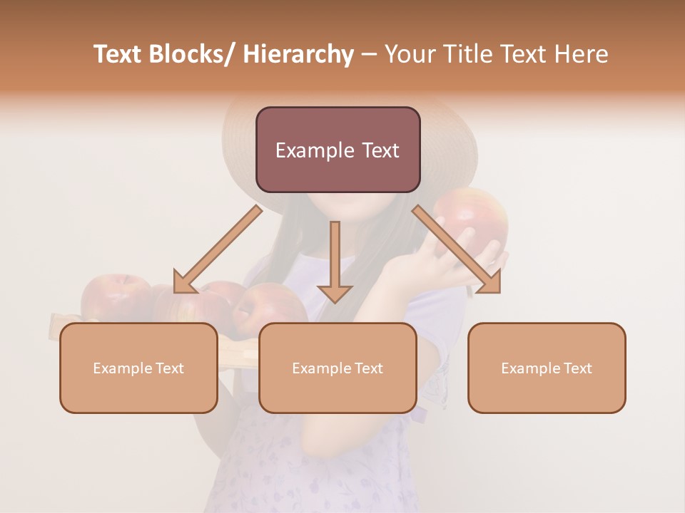 Fruit Person Dieting PowerPoint Template
