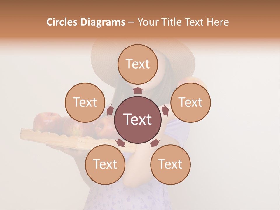 Fruit Person Dieting PowerPoint Template