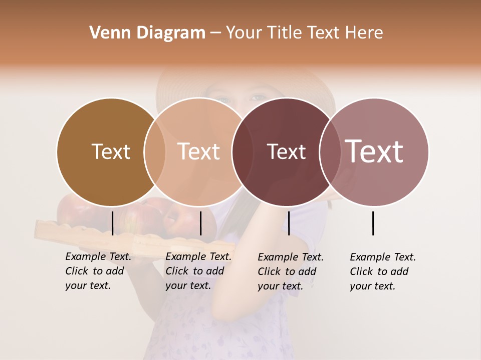 Fruit Person Dieting PowerPoint Template