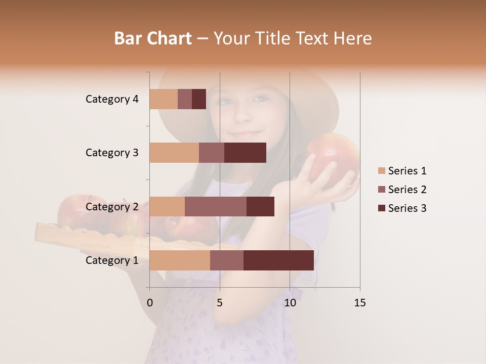Fruit Person Dieting PowerPoint Template