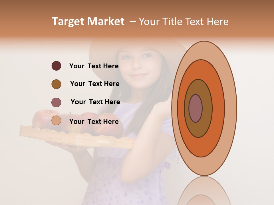 Fruit Person Dieting PowerPoint Template