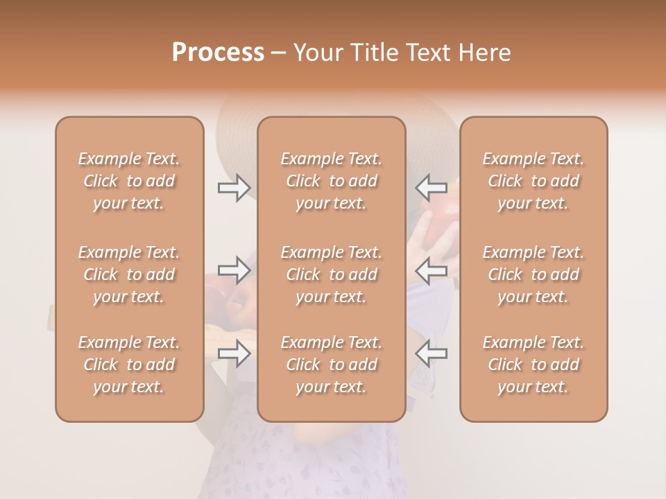 Fruit Person Dieting PowerPoint Template