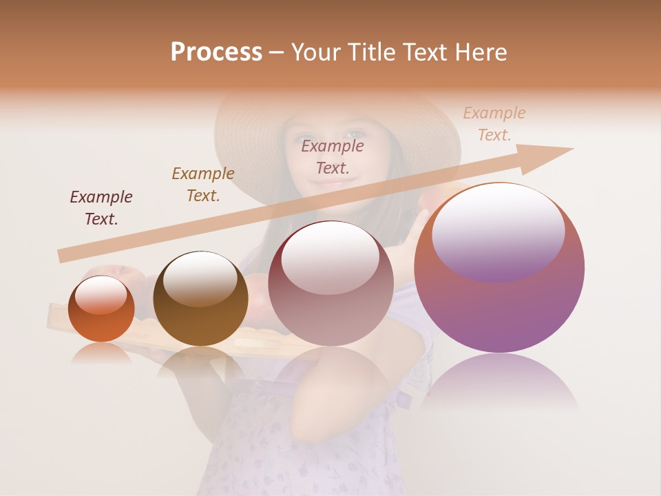 Fruit Person Dieting PowerPoint Template