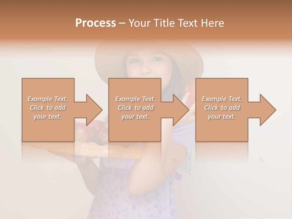 Fruit Person Dieting PowerPoint Template