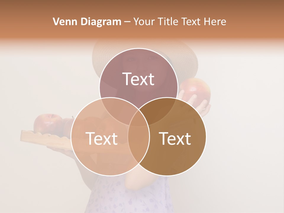 Fruit Person Dieting PowerPoint Template