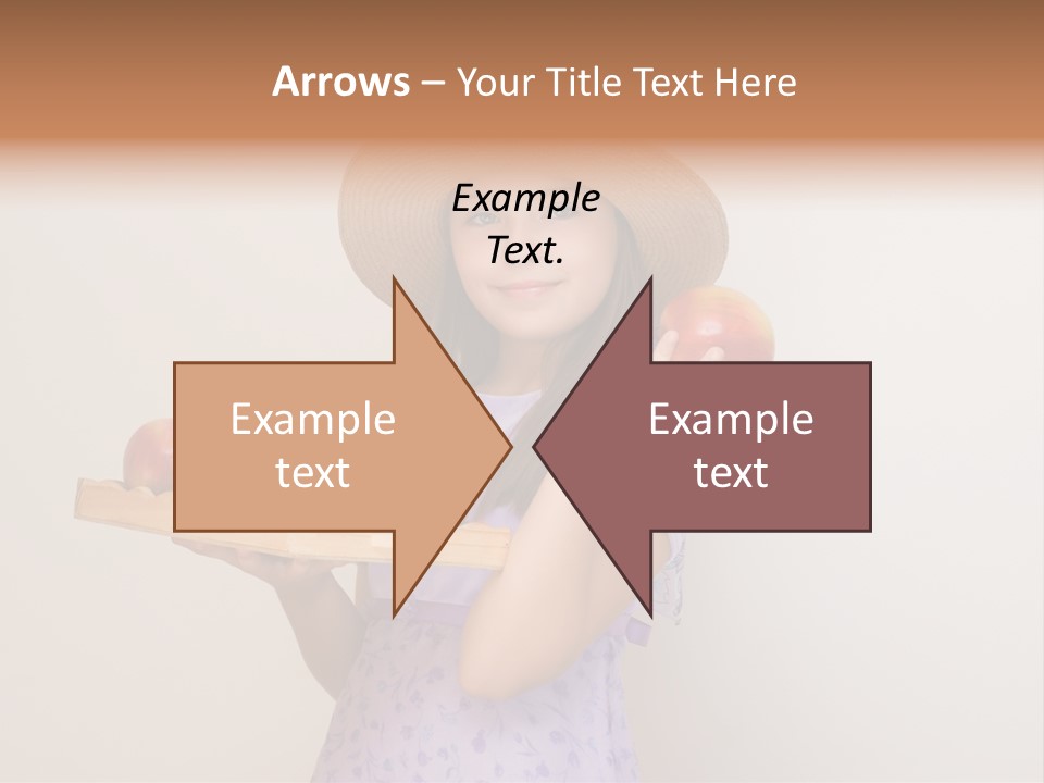 Fruit Person Dieting PowerPoint Template