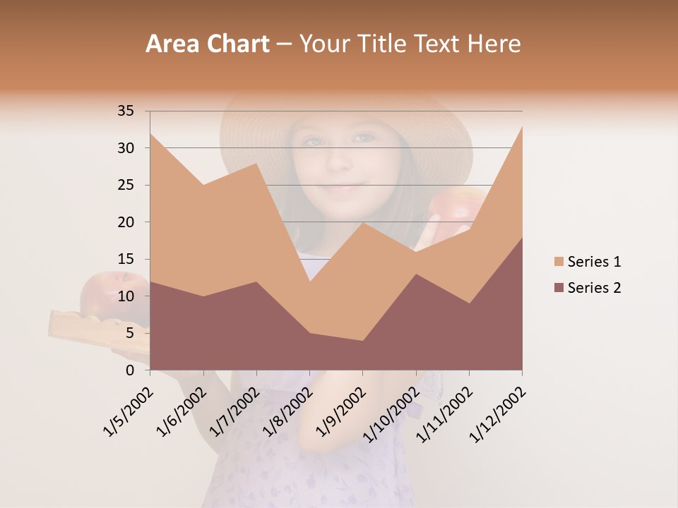 Fruit Person Dieting PowerPoint Template
