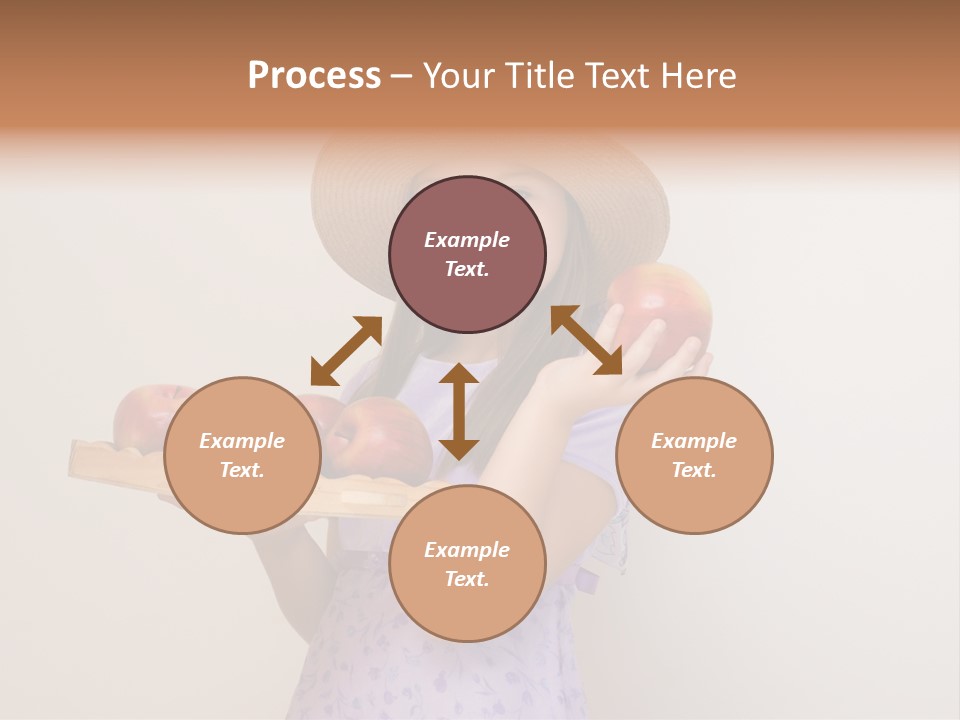Fruit Person Dieting PowerPoint Template