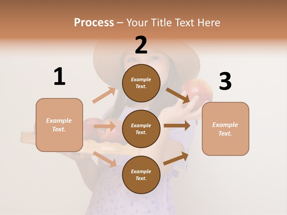 Fruit Person Dieting PowerPoint Template