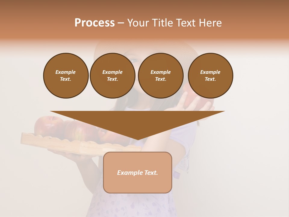 Fruit Person Dieting PowerPoint Template