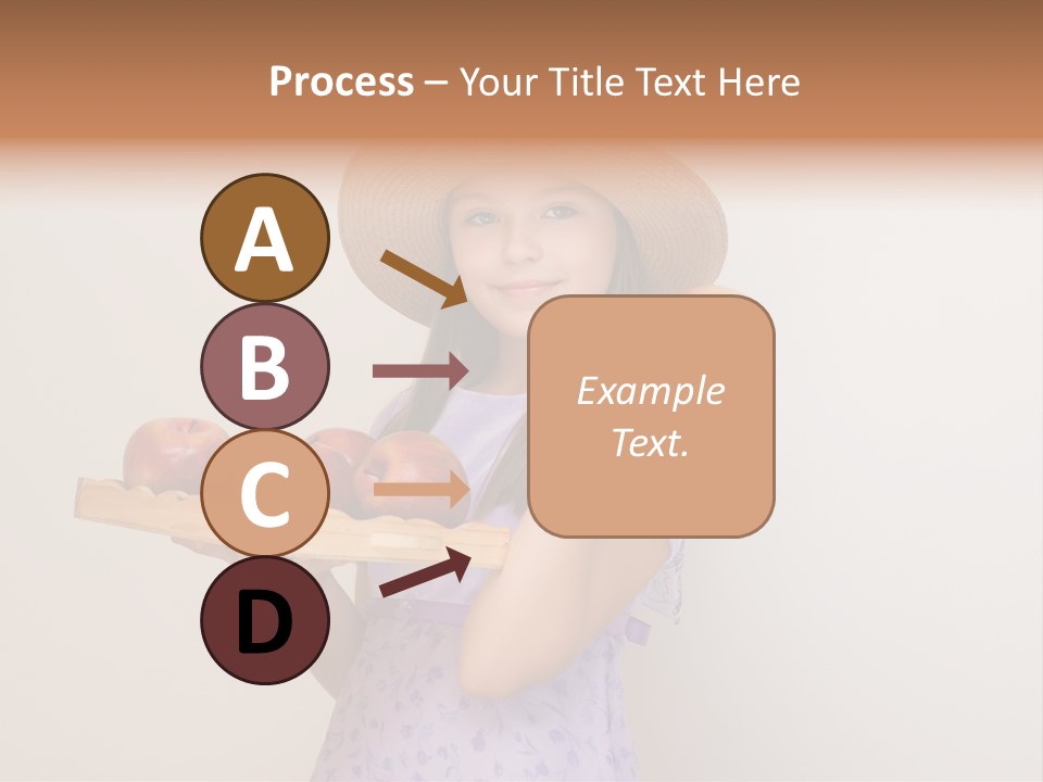 Fruit Person Dieting PowerPoint Template
