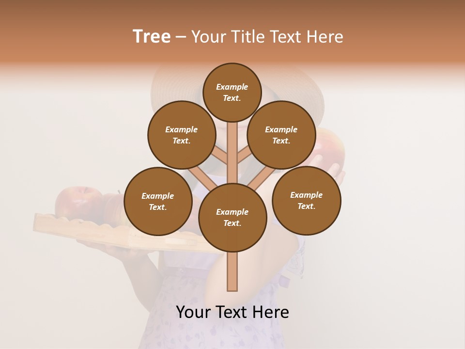 Fruit Person Dieting PowerPoint Template
