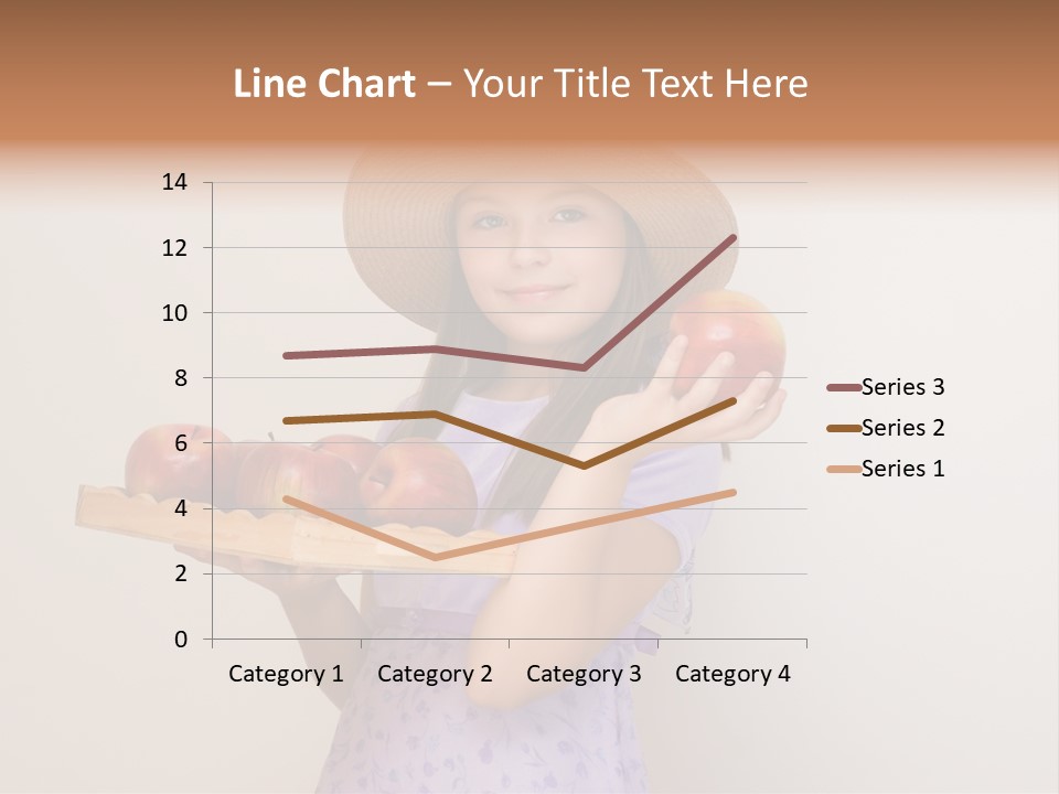 Fruit Person Dieting PowerPoint Template