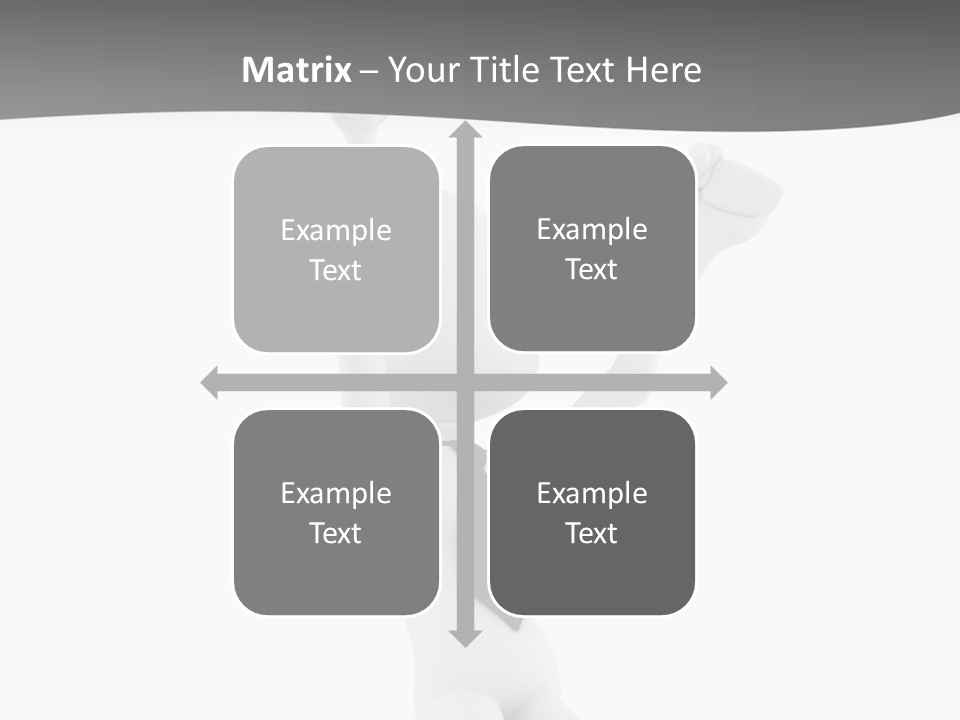 Caucasian Teamwork Successful PowerPoint Template