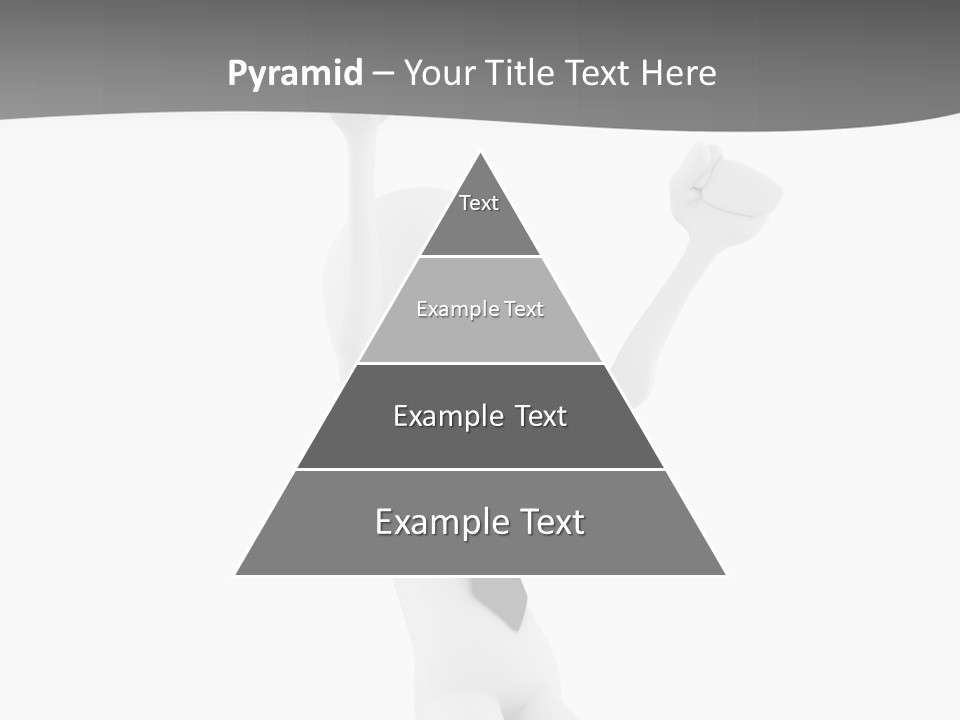 Caucasian Teamwork Successful PowerPoint Template