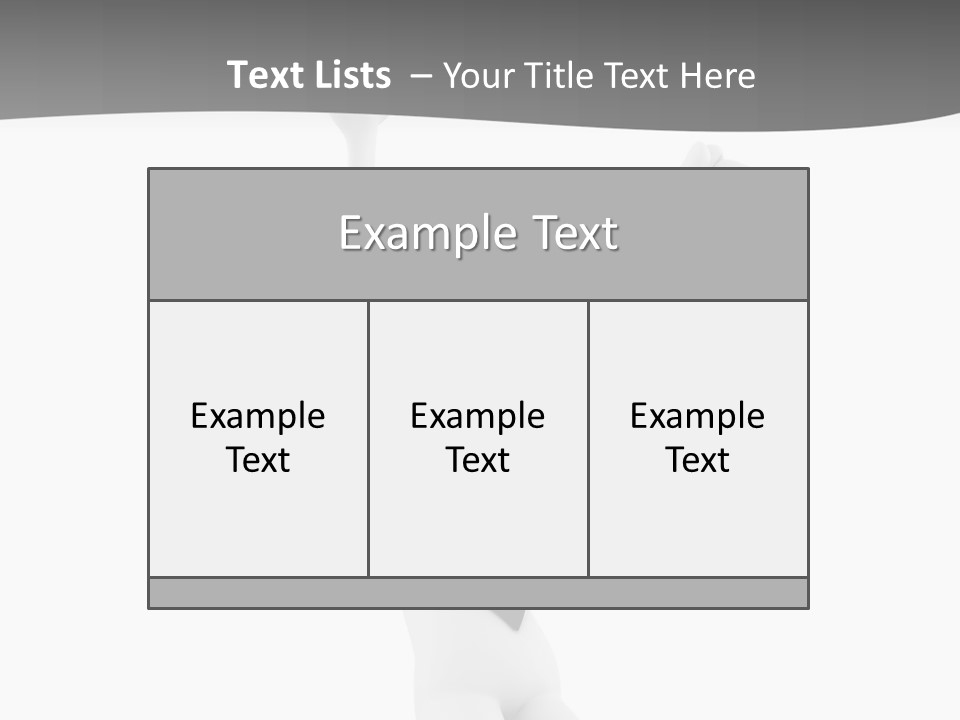 Caucasian Teamwork Successful PowerPoint Template