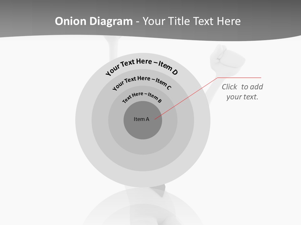 Caucasian Teamwork Successful PowerPoint Template