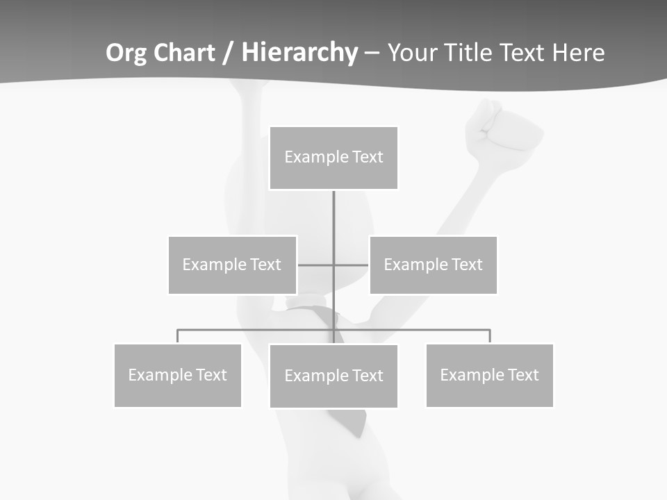 Caucasian Teamwork Successful PowerPoint Template