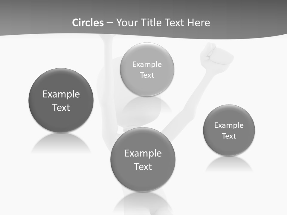 Caucasian Teamwork Successful PowerPoint Template