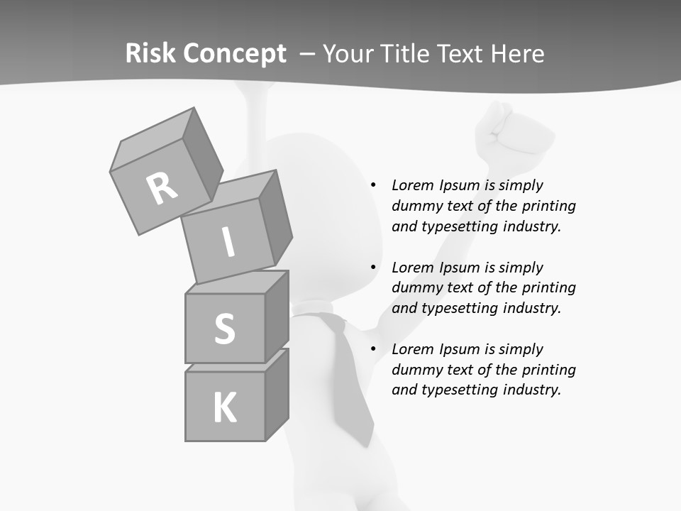 Caucasian Teamwork Successful PowerPoint Template