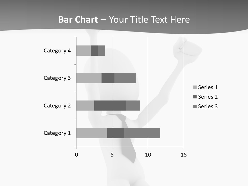 Caucasian Teamwork Successful PowerPoint Template