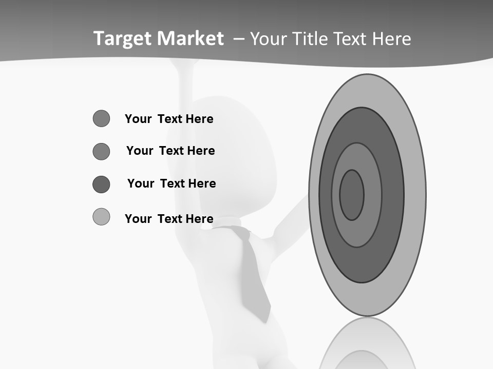 Caucasian Teamwork Successful PowerPoint Template