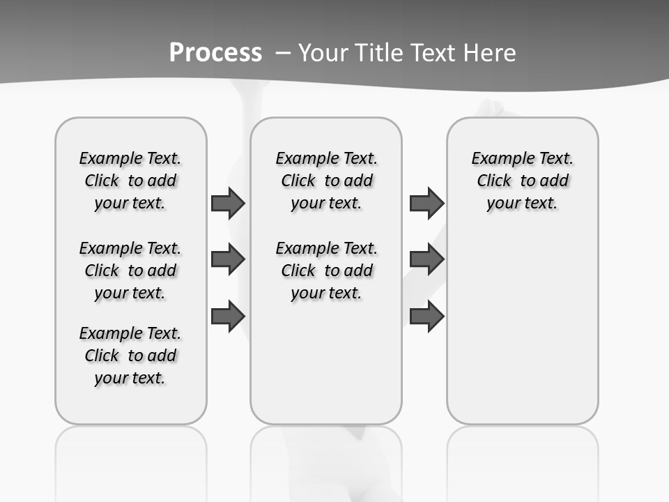 Caucasian Teamwork Successful PowerPoint Template