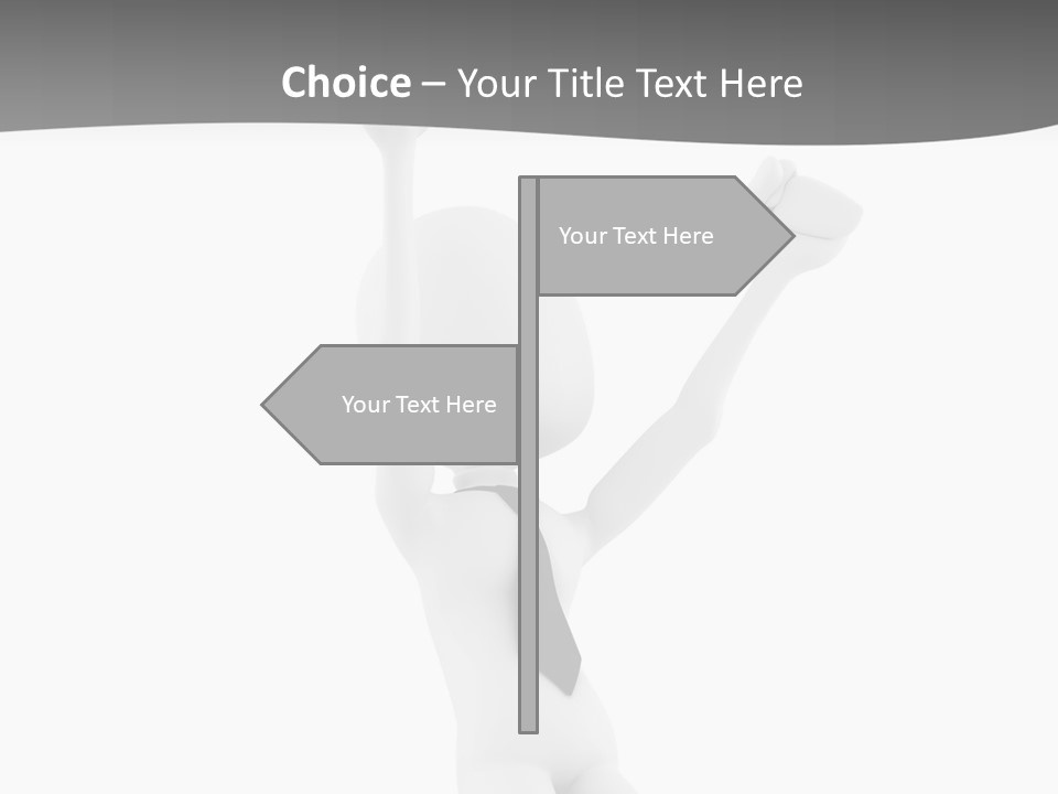 Caucasian Teamwork Successful PowerPoint Template