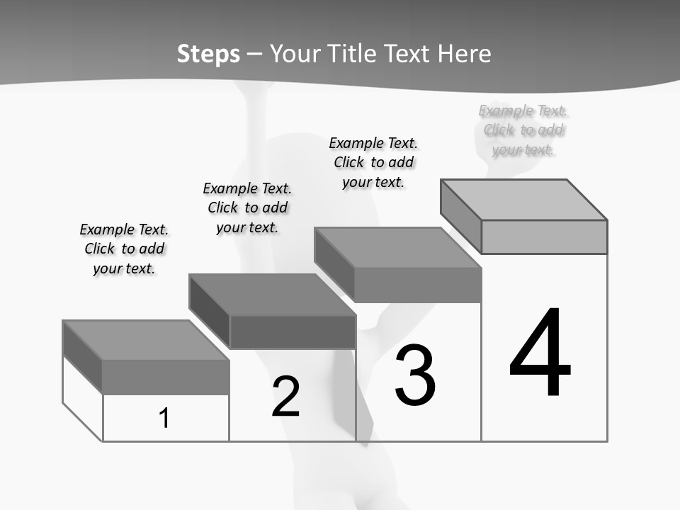 Caucasian Teamwork Successful PowerPoint Template
