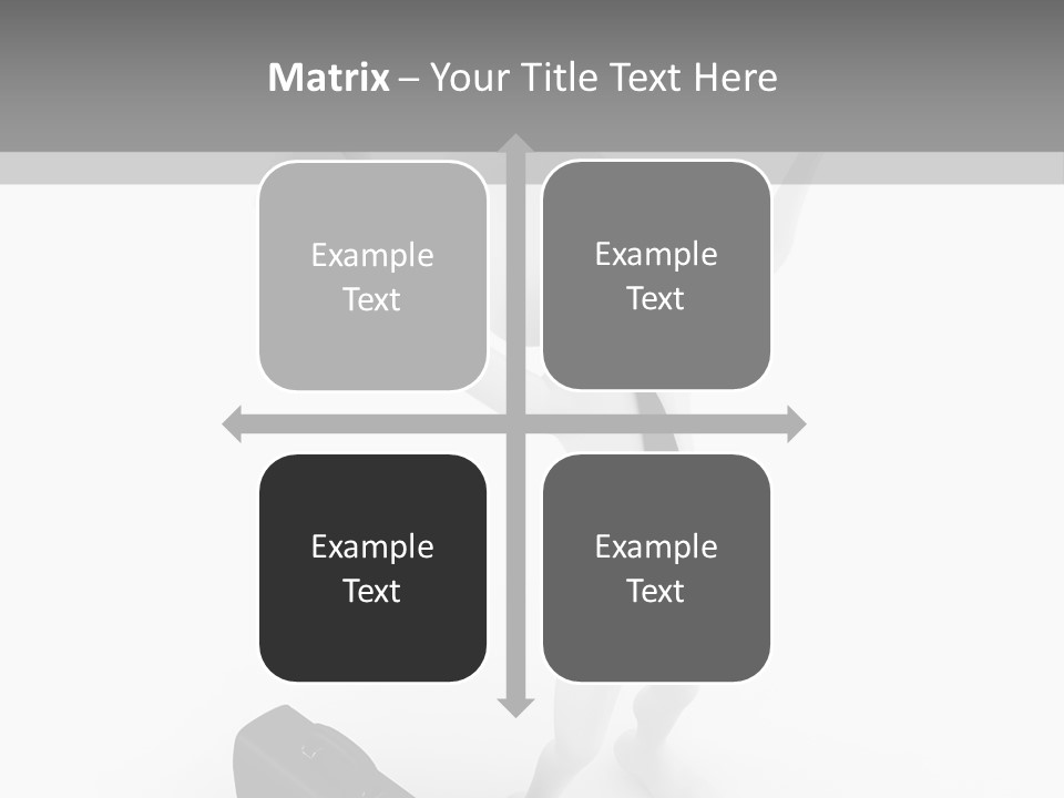 Standing Successful Finance PowerPoint Template