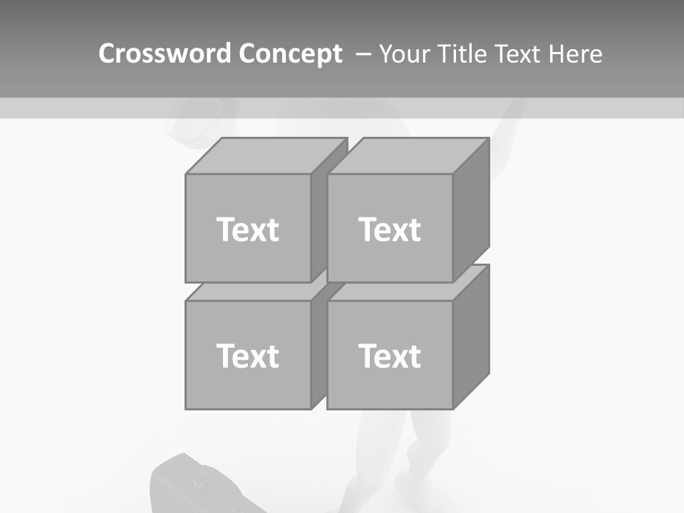 Standing Successful Finance PowerPoint Template