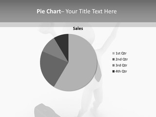 Standing Successful Finance PowerPoint Template