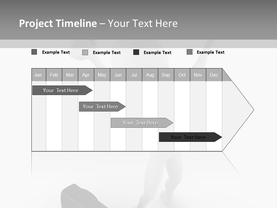 Standing Successful Finance PowerPoint Template
